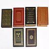Easton Press (6) vols, signed fiction