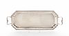 BUCCELLATI STERLING SILVER HANDLED TRAY