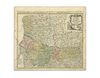 Homann Erben. Carte du Gouvernement Gerneral de Picardie qui comprend la Generalite DÕAmiens avec LÕArtios & les Frontieres des Pays Bas