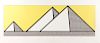 Roy Lichtenstein, "Pyramids" Signed AP Lithograph