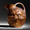 Martin Brothers Pottery, double face jug