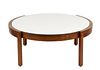 Jens Risom Circular Coffee or Cocktail Table