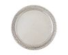 An American Silver Footed Tray
Diameter 10 inches.