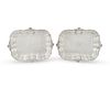A Pair of American Silver Serving Dishes
Length 11 7/8 inches.