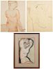 3 Maeght Lithographs, After Amedeo Modigliani