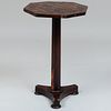 Small Regency Rosewood and Fruitwood Games Table