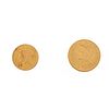 Two US Gold Coins