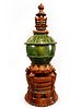 Tang Dyn. Fine Three-Piece Glazed Spirit Jar