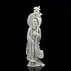 Finley Carved White Jade Lohan Figure