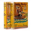 Pair of Lucky Bucky's in dust jackets with 1st State First Edition