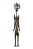 West African Bronze Ancestral Sculpture, 39"