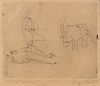Paul Klee
(German, 1879-1940)
Was lauft er?, 1932