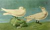 after: John James Audubon, American (1785-1851)  Aquatint "Ivory Gulls".