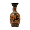 A Greek Style Pottery Lekythos. Size 10 3/4 inches high