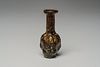 Ancient Roman Janus Head Glass Bottle Ca. 1st-2nd cent