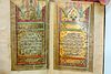Highly Gilt Illuminated Islamic Arabic Manuscript.
