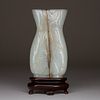 Antique Chinese Carved Jade w/ Stand