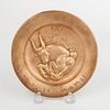 Paul Manship Bronze Taurus Zodiac Tray
