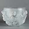 Lalique Luxembourg Cherub Glass Bowl