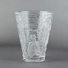 Lalique Odines Glass Crystal Vase