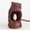 Van Briggle Pottery Owl Night Lamp 1910s Arts & Crafts