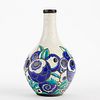 Boch Freres Ceramic Bottle Vase