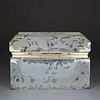 Marialyce Hawke Etched Glass Jewelry Box