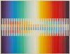 Yaacov Agam "Integrated Rainbow" Silkscreen Serigraph