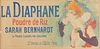 Jules Cheret "La Diaphane" Art Nouveau Advertising Poster