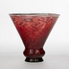 Edward Hald & Knut Bergqvist Orrefors Graal Glass Vase
