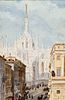 Scuola italiana fine XIX - inizi XX secolo - Five views