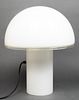 Mid-Century Modern Glass Mushroom Lamp