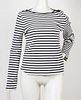 Chanel Boatneck Striped Sweater