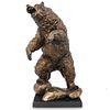 Eli Hopkins "Standoff" Bronze Bear Statue