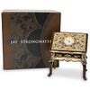 Jay Strongwater Alessandro Tuileries Table Clock