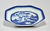 Chinese Blue and White Porcelain Platter
