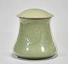 Chinese Green Glazed Porcelain covered Jar