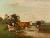 Clinton Loveridge
(American, 1838-1915)
Cows in a Field, 1889