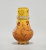 Daum Nancy Art Glass Globular Vase
