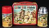 Wild Bill Hickok tin lunch box and thermos