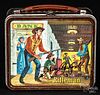 Signed Johnny Crawford The Rifleman tin lunch box