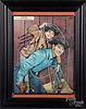 Signed Johnny Crawford Rifleman puzzle