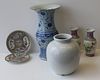 Antique Chinese Porcelain Grouping