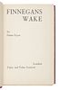JOYCE, James (1882-1941). Finnegans Wake. London: Faber and Faber, 1939. 