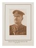 [LAWRENCE, T. E.] -- ALLENBY, Edmund Henry Hynman, 1st Viscount Allenby of Megiddo (1861-1936). Photographic print portrait of Allenby in his military