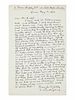 SANTAYANA, George (1863-1952). Autograph letter signed ("Santayana"), to [Alfred A.?] Knopf. Rome, 30 May 1931. 1 page, 8vo, with received stamp dated