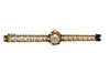Peter Bisot 14k Gold & Pearl Watch, approx 12 dwt