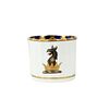 English Coalport  Armorial Ribbed Coffee Cup