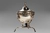 Silver sugar bowl, Lombard-Venetian punch, 19th century