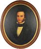 19th C Framed Portrait of a Gentleman, O/B